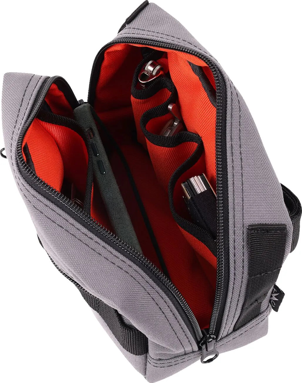 Thrashin Supply Handlebar Bag - Gray
