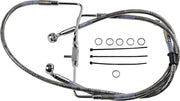 Drag Specialties Verlängerte Bremsleitung 39" Edelstahl Vorne