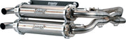 Trinity Racing Edelstahl Doppel Auspuffanlage
