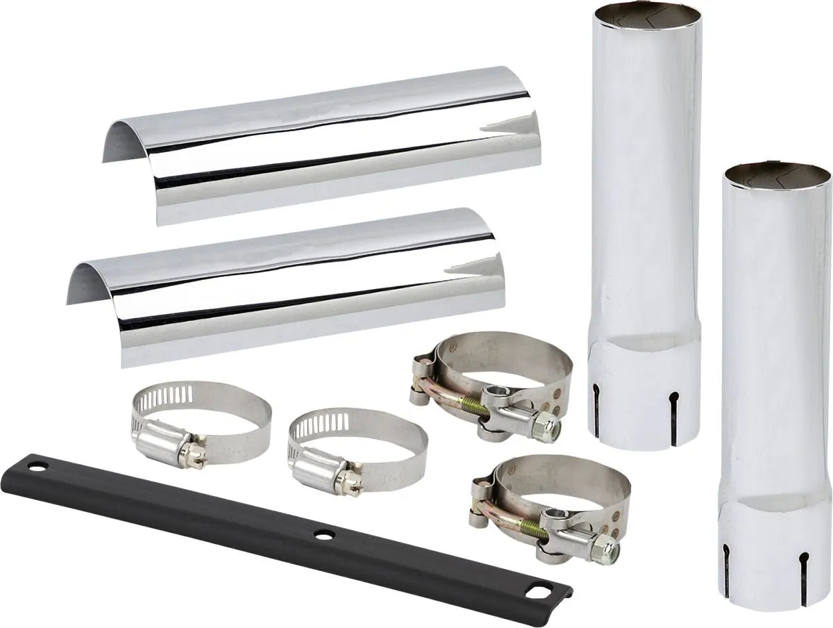 Arlen Ness Auspuffverlängerungssatz für Down-n-out Satteltaschen