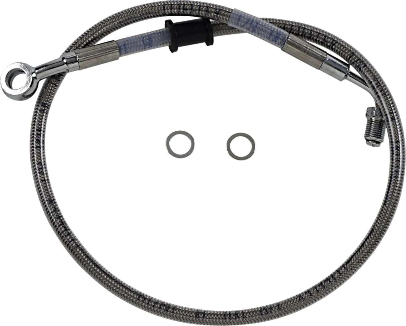 Drag Specialties Edelstahl-Bremsleitungssatz Abs 26.75"