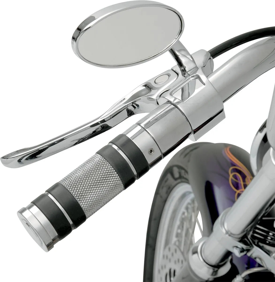 Performance Machine Clutch Lever - Chrome Billet Aluminum