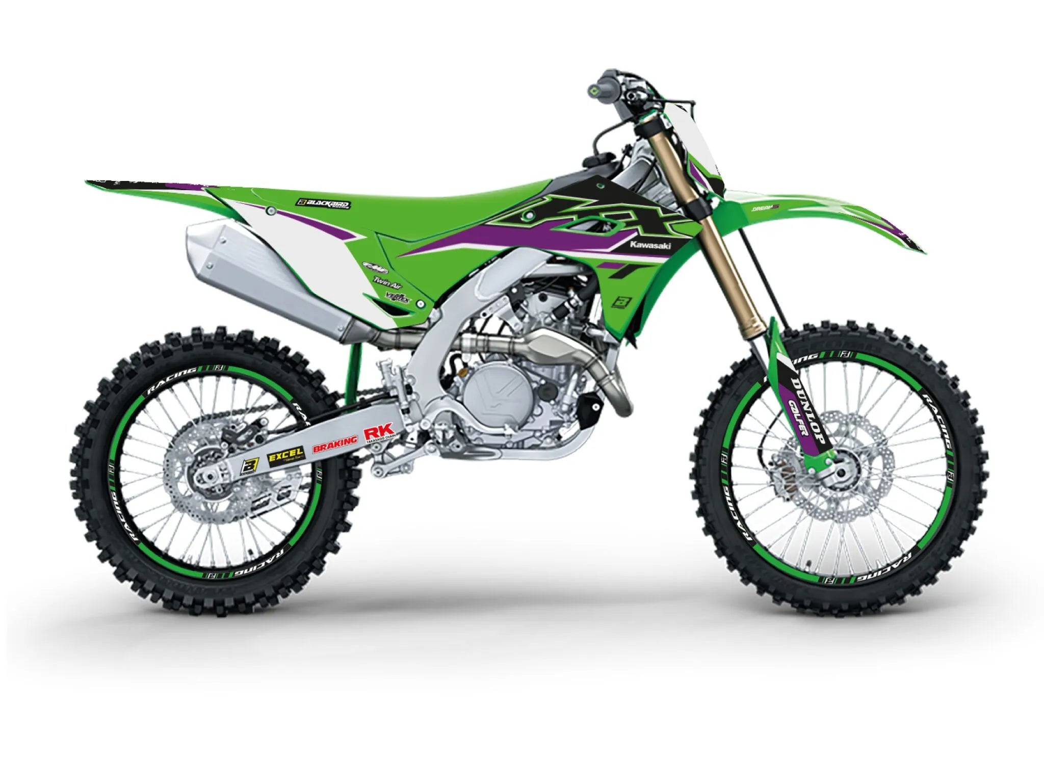 Blackbird Racing Dream 5 Graphic Kit For Kawasaki
