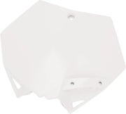 Cycra Stadium Number Plate - White
