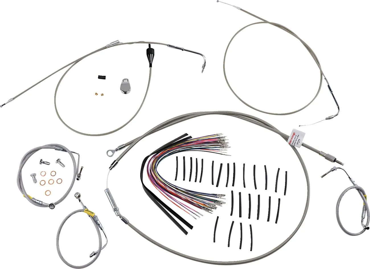 Burly Brand Bagger Bar Control Kit for Early Touring Bikes