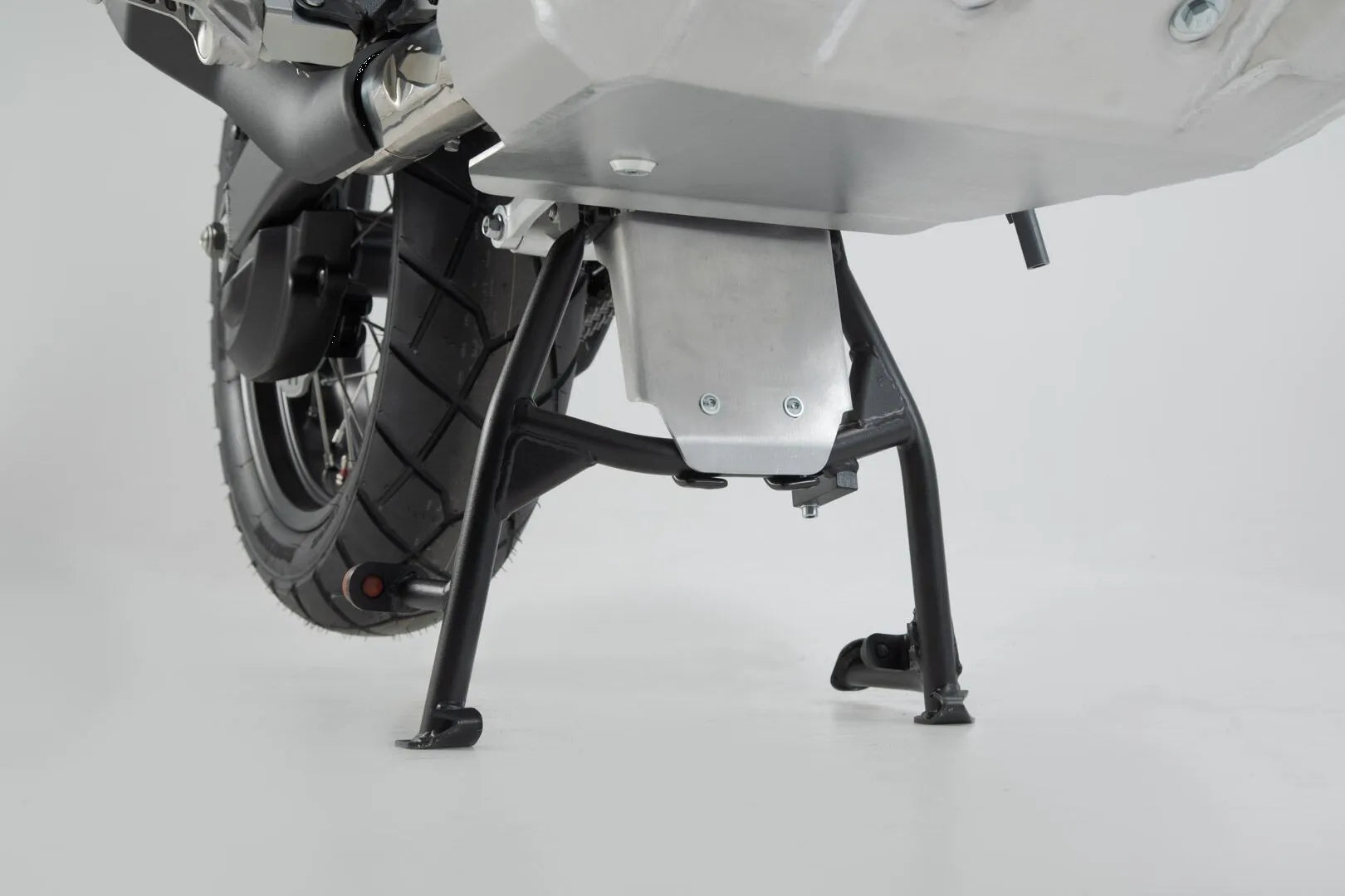 SW-MOTECH Motorcycle Centerstand - Black Powder-Coated Steel