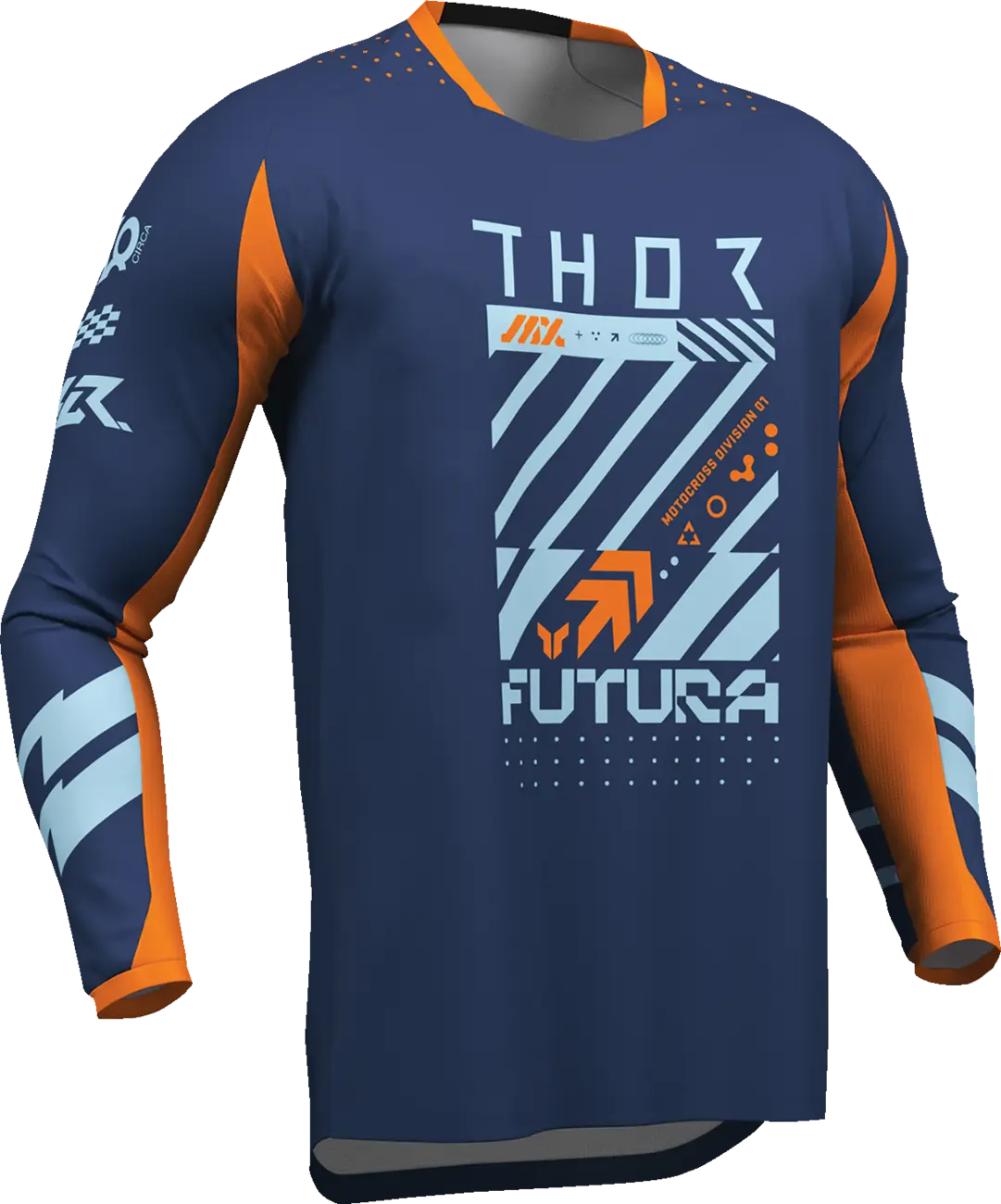 Thor Launchmode Futura Youth Jersey Navy/Orange