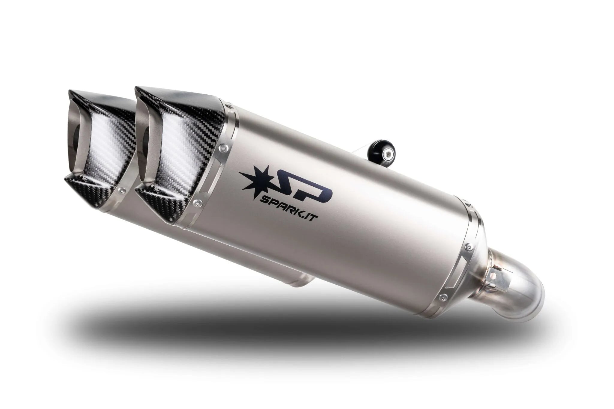 Spark Force Evo Slip-on Endschalldämpfer mit Carbon Endkappe - ECE Straßenzulassung