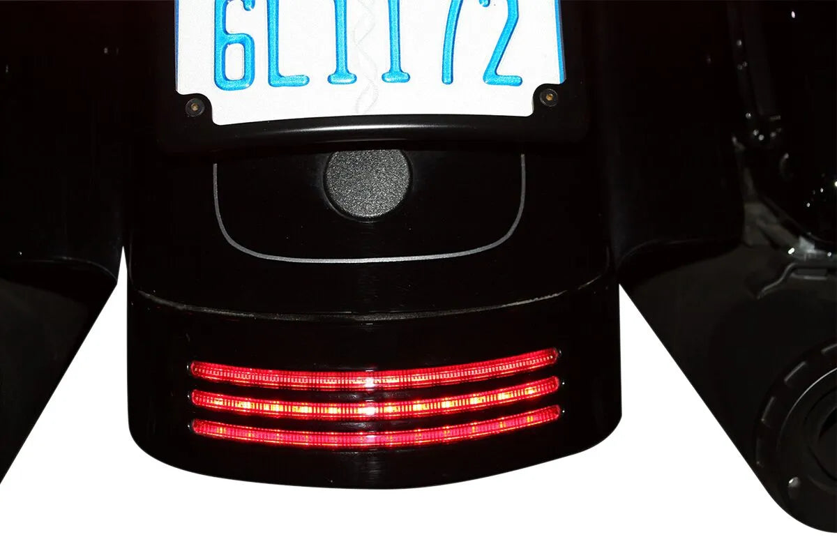 Custom Dynamics Led Tribar Taillight - Smoke Lens