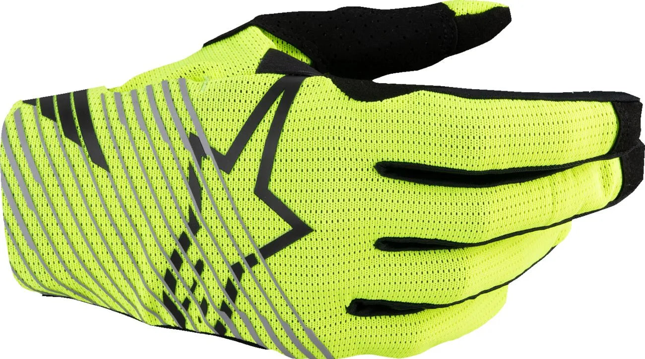 Alpinestars Radar Pro Mx Gloves - Black/Fluorescent Yellow