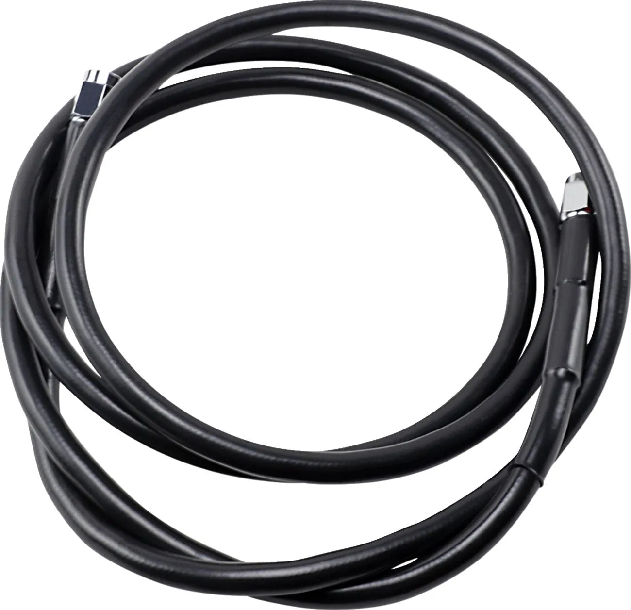 Drag Specialties Universal Bremsleitung 62" Schwarz Vinyl