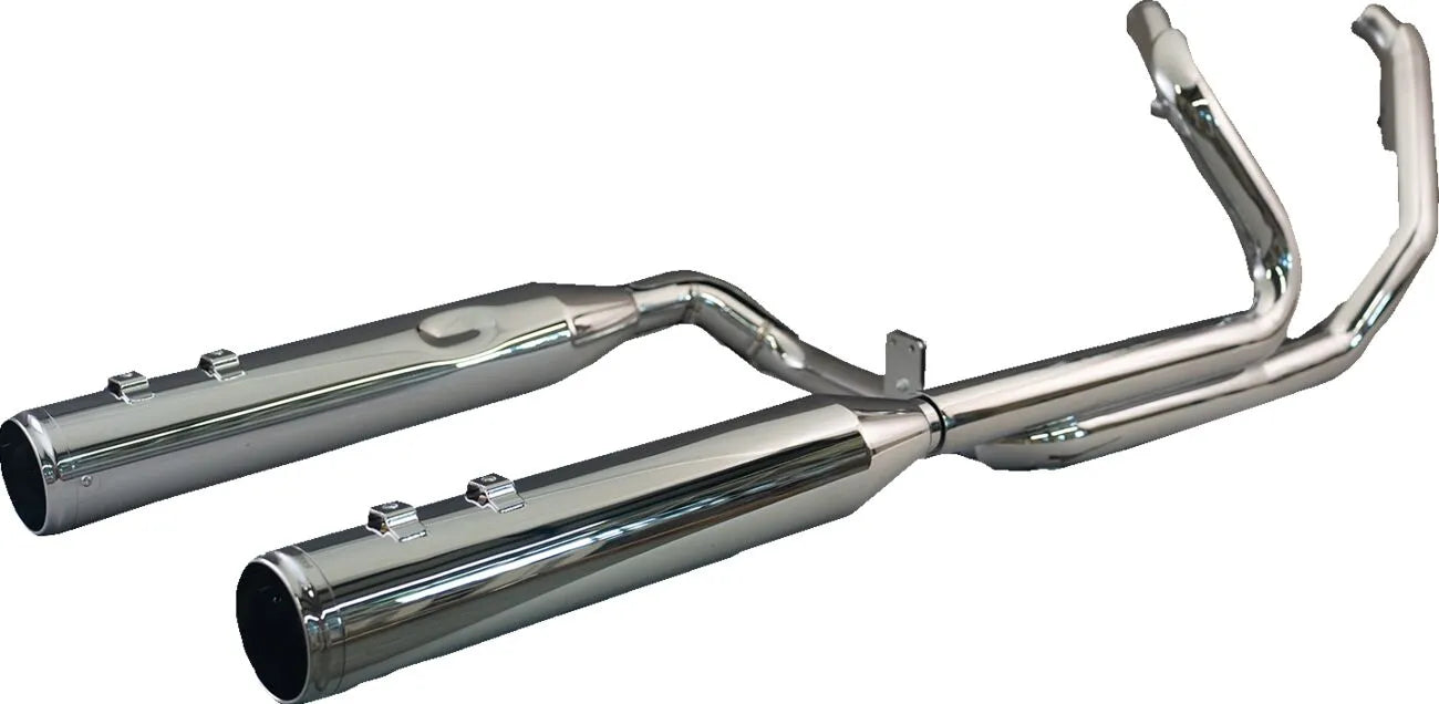 Khrome Werks Dominator 2-in-2 Auspuffanlage Chrom