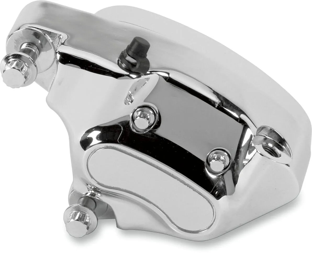 Drag Specialties Chrom 4-Kolben Bremssattel Vorne Links