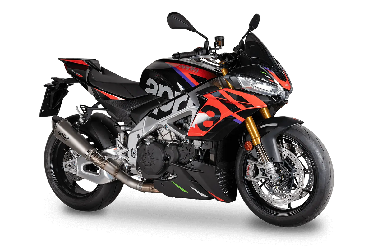 Spark Konix Evo Titanium Slip-On Muffler for RSV4 Tuono