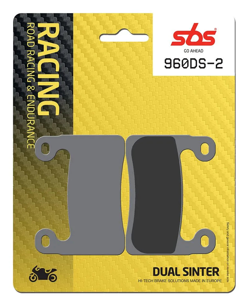 SBS DS Racing Dual Sintered Bremsbeläge - Vorne
