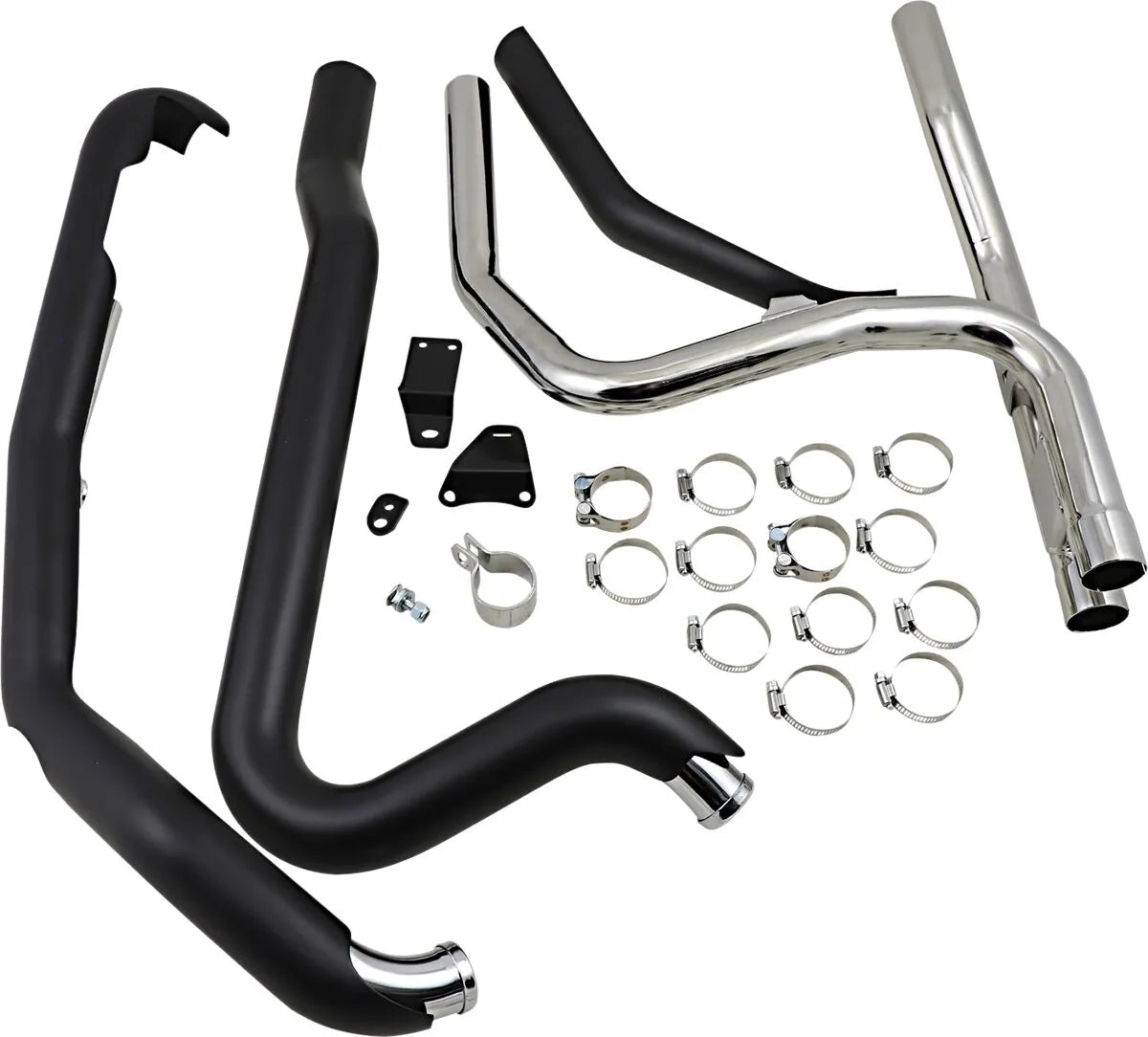 Cobra Powerport Dual Krümmer für Harley-Davidson Trikes