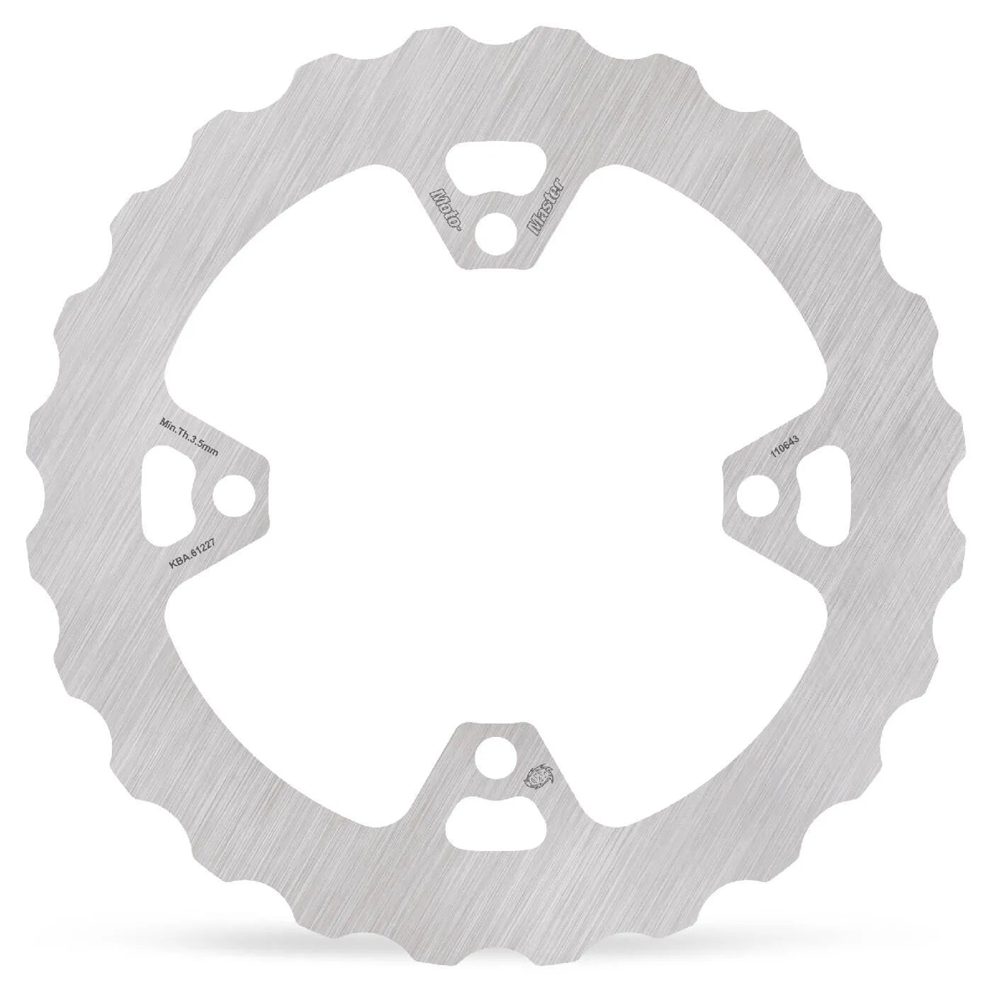 Moto-Master Nitro Series Bremsscheibe OEM Ersatz - Hinten