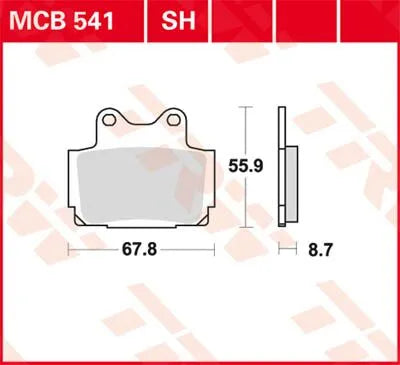 Trw All Round Sintered Metal Brake Pads - Front & Rear