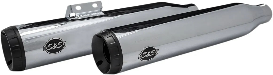 S&S Cycle Grand National Slip-on Schalldämpfer Chrom - ECE Straßenzulassung