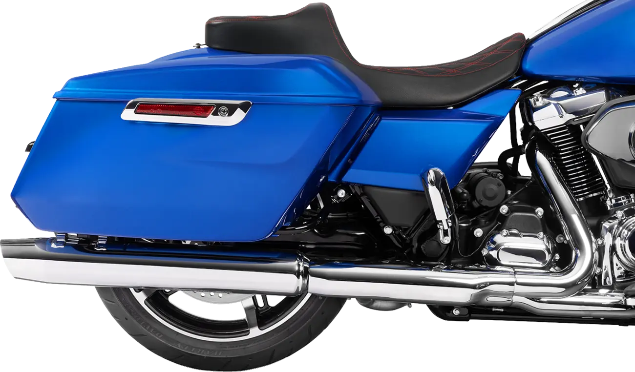 2-Up Drag Specialties Extended Reach Seat - For Harley Davidson