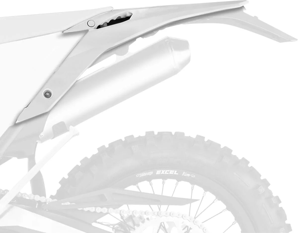 Polisport MX Rear Fender Replica with Side Panels