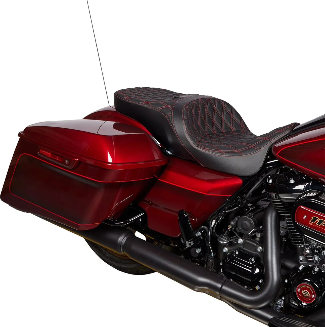 Drag Specialties Freedom Touring Seat - For Harley Davidson