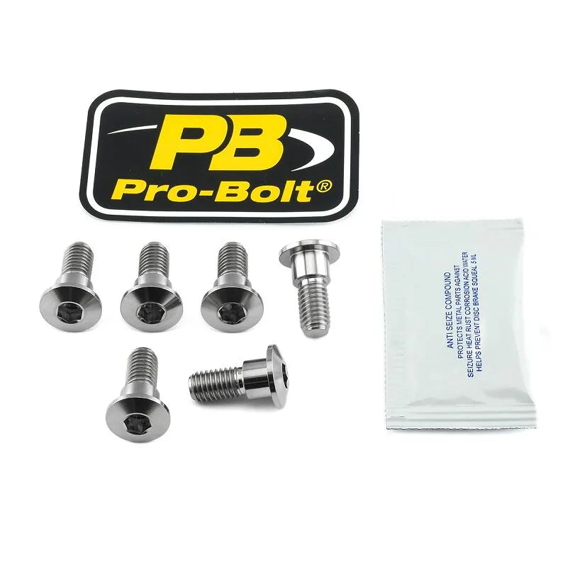 Pro Bolt Titan-Bremsscheiben-Montagebolzen-Satz