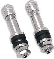 Drag Specialties Bolt-In Valve Stem 0.24" Chrome