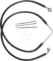 Drag Specialties Edelstahl Bremsleitungssatz 49"