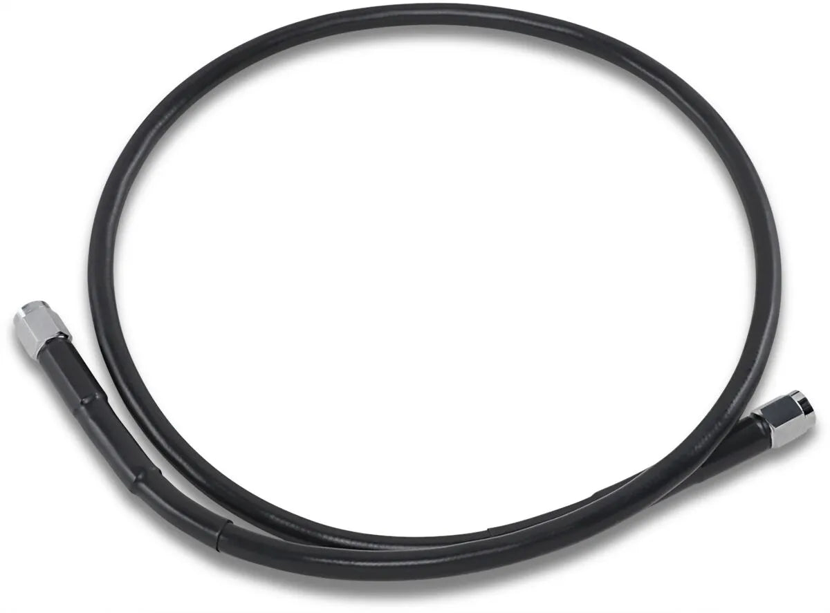 Drag Specialties Universal Bremsleitung 32" Schwarz Vinyl