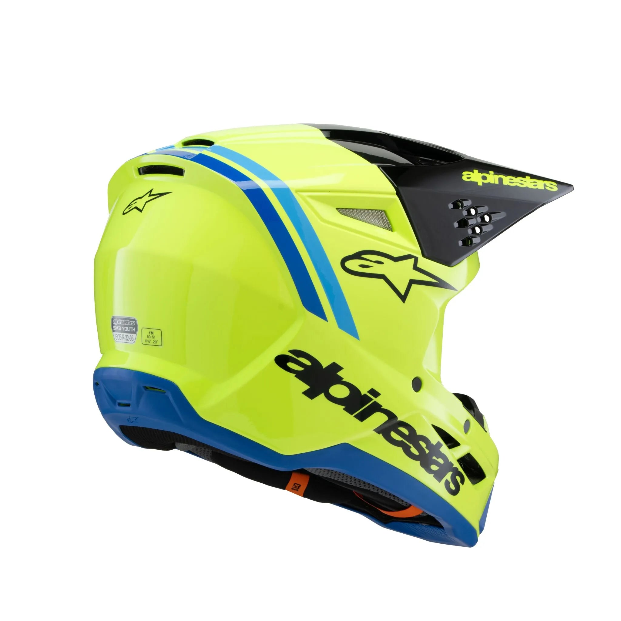 Alpinestars Sm3 Youth Radium Helmet - Mx, Enduro, Off-road