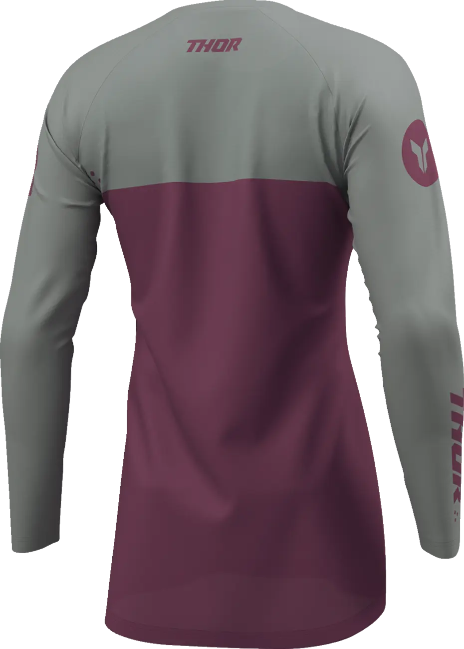 Thor Women's Ridemode Menace Jersey Purple/Gray