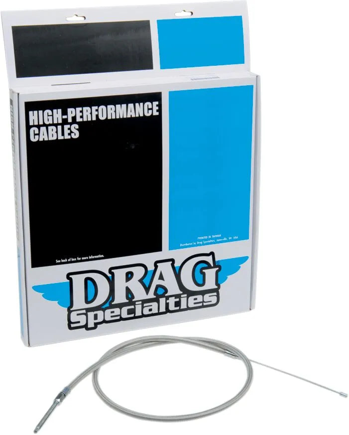 Drag Specialties Hocheffizientes Kupplungsseil - Edelstahl