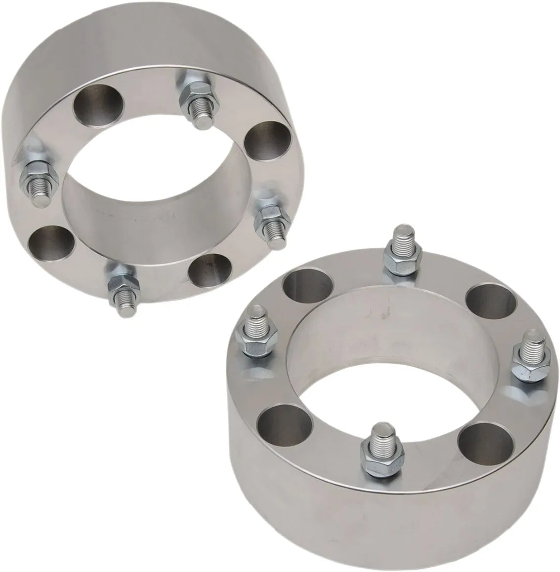 Moose Offroad Wheel Spacers 63.5mm 4/156 3/8" Stud Silver