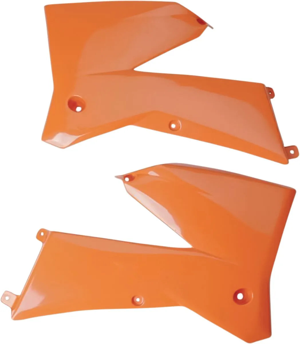 Ufo Replacement Radiator Shrouds For Ktm Orange