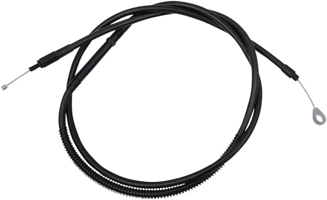 La Choppers Midnight Braided Clutch Cable for Ape Hangers
