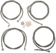 LA CHOPPERS Standard Cable/Brake Line Kit for Ape Hangers