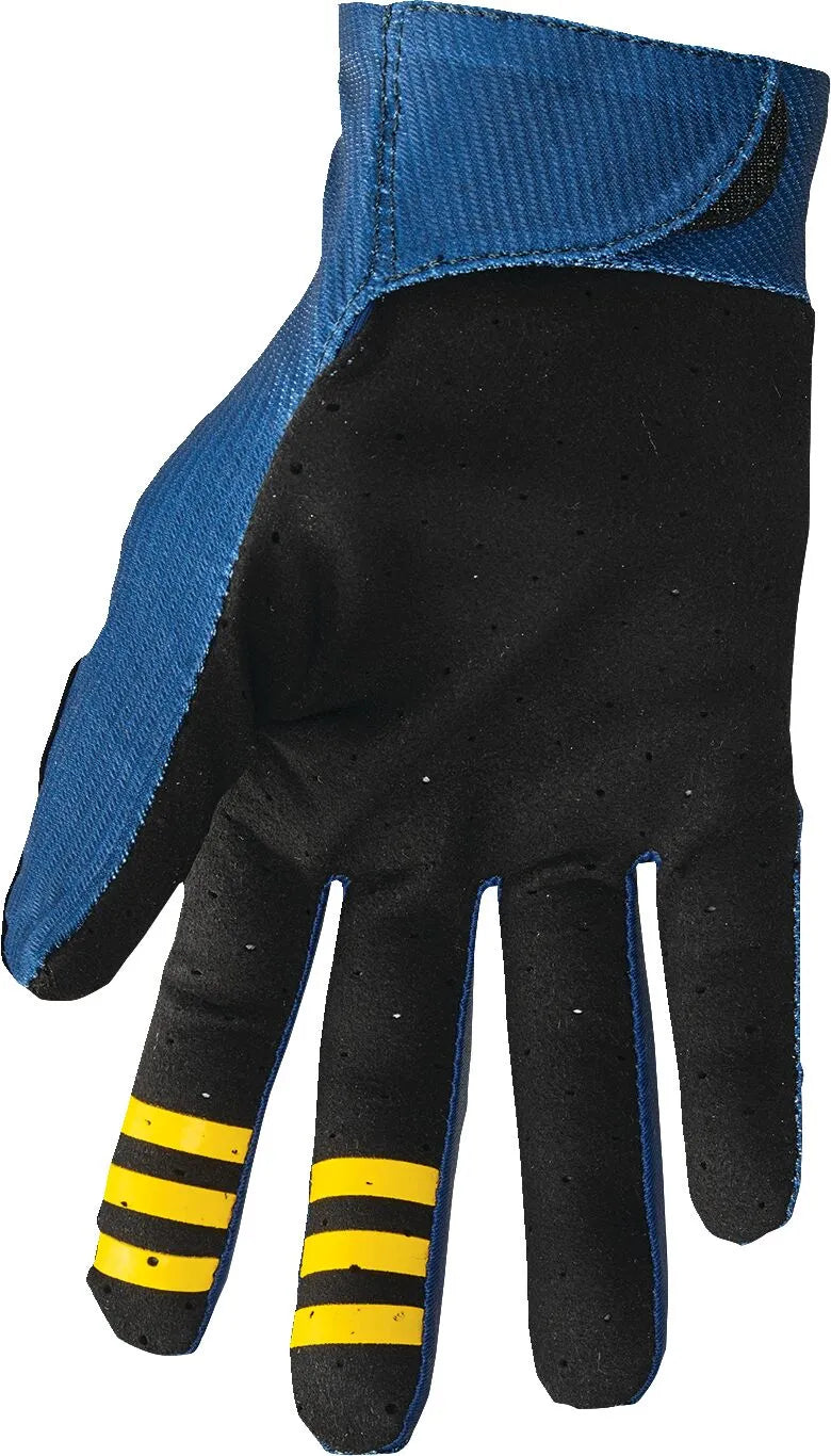 Thor Mainstay Gloves - Black/Navy/Yellow