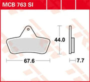 Trw Si Series Sinter Off-road Bremsbeläge - Vorne & Hinten