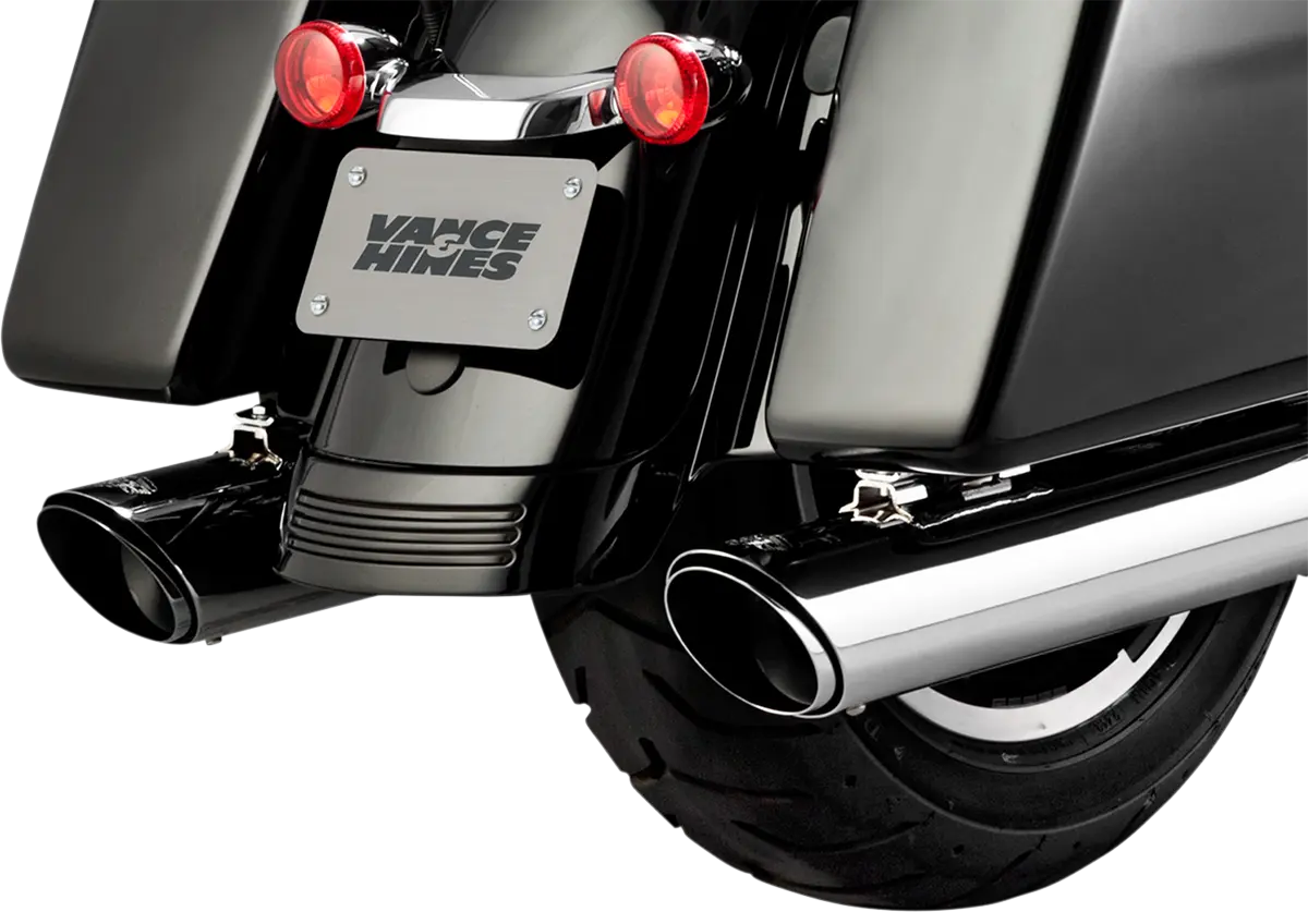 Vance & Hines Twin Slash Slip-on Schalldämpfer (Chrom)