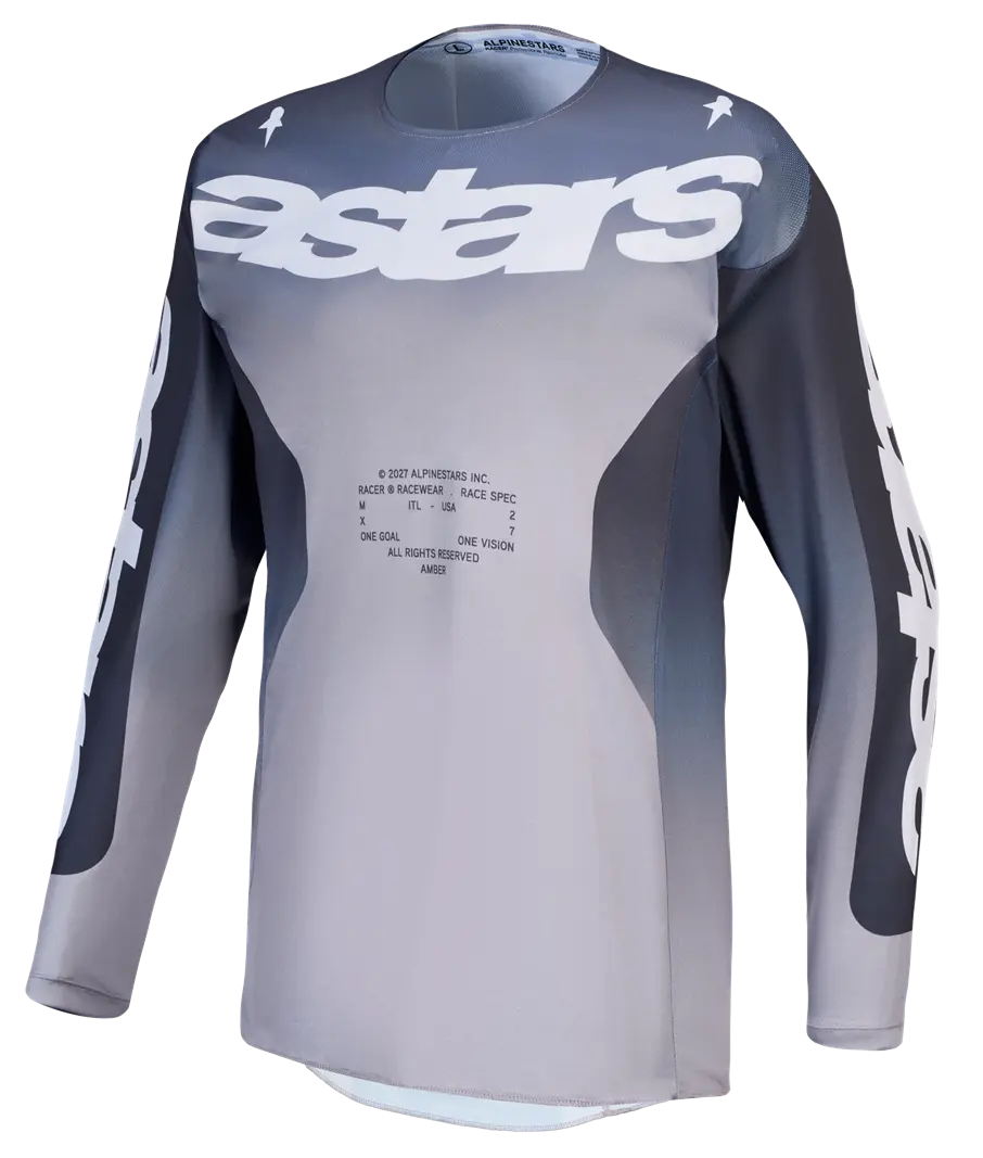 Alpinestars Racer Amber Jersey Gray Lilac