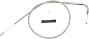 Drag Specialties Stainless Braided Idle Cable 48"