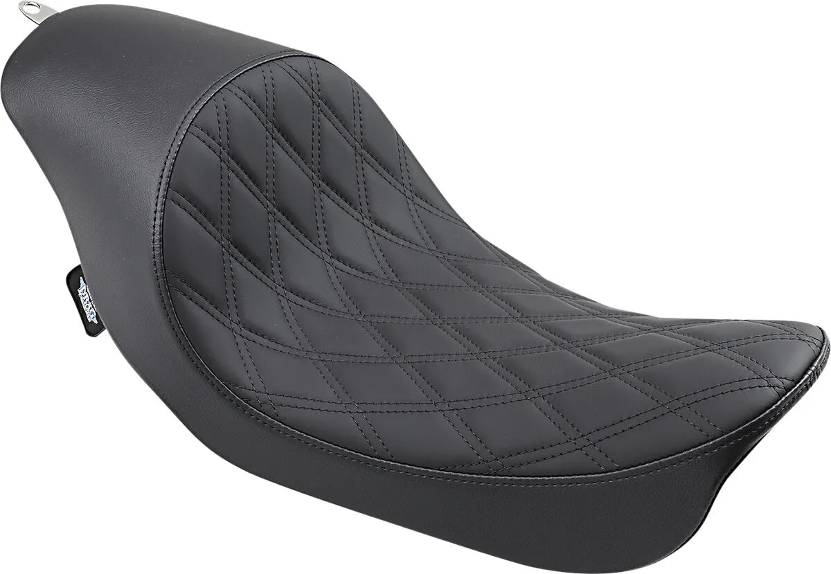 Drag Specialties Low Solo Seat - For Harley Davidson
