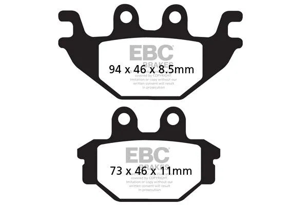 Ebc Fa-hh Sinterbremsbeläge - Hinten