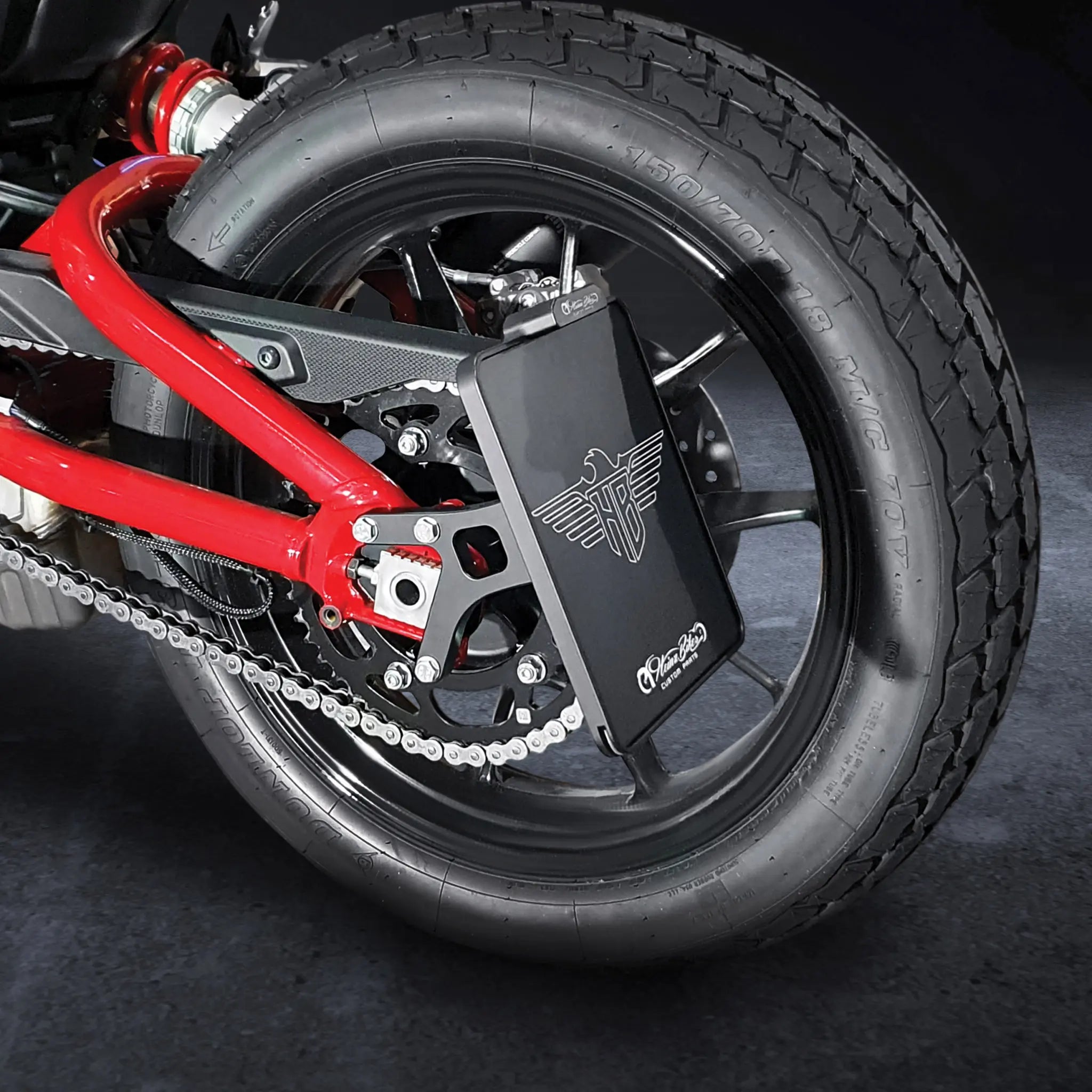 Heinz Bikes License Plate Side Mounts