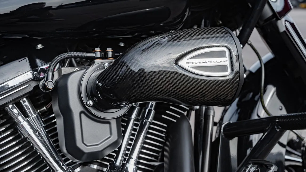 Performance Machine C4 Series Carbon Fiber Air Cleaner Kit