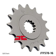 Jt Sprockets Front Sprocket - 520 Chain, 16 Tooth