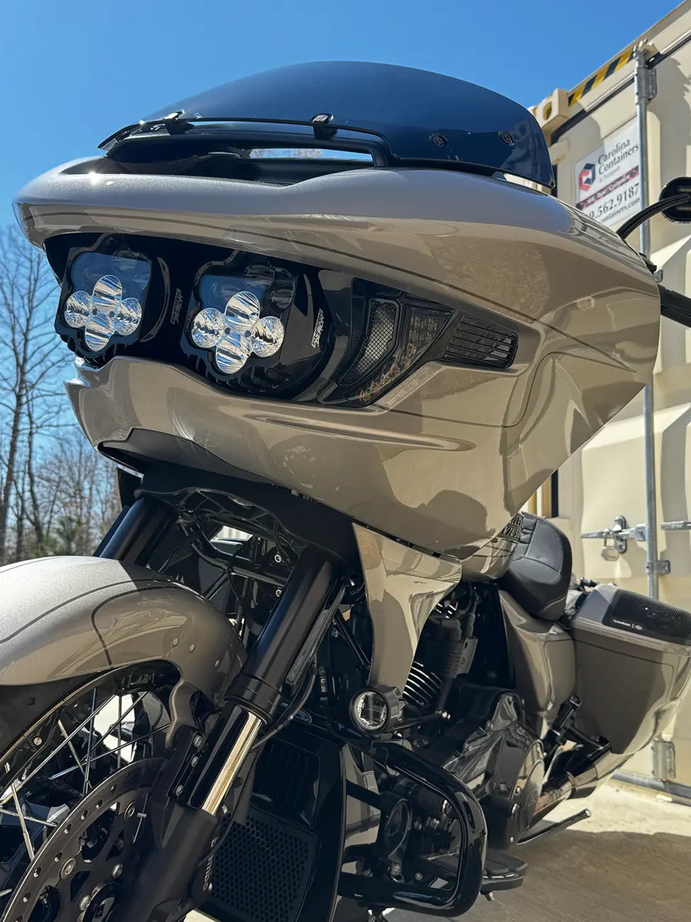 Custom Dynamics Shark Demon 2 Dual Led Headlight Kit