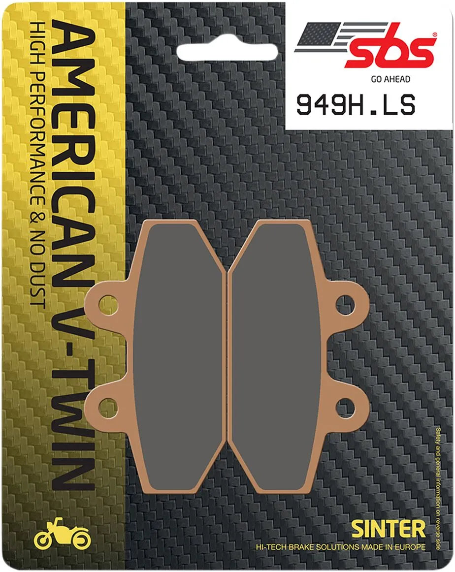 SBS LS Street Excel Sintermetall Bremsbeläge Hinten - Hinten