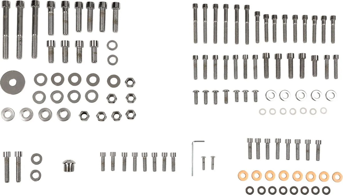 Drag Specialties Complete Motor Bolt Kit for Harley Davidson FXR